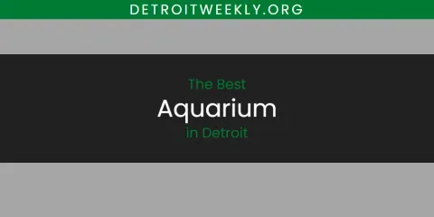 Detroit's Best Aquarium Spots