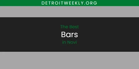 The Best Bars in Novi List