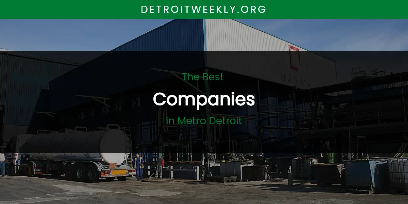 Metro Detroit's Best Companies featured