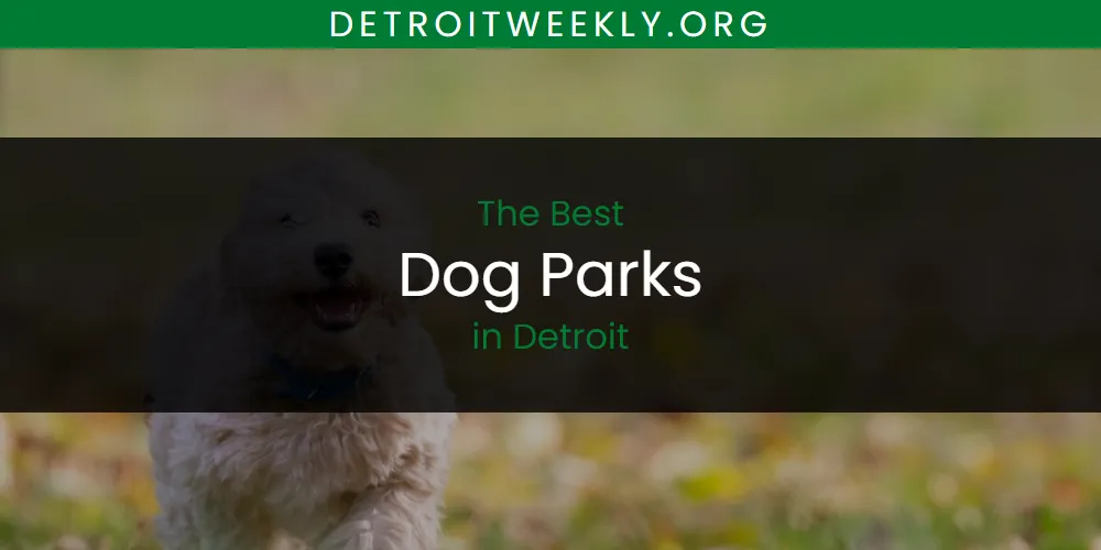 2026 Ranked: Best Dog Parks in Detroit